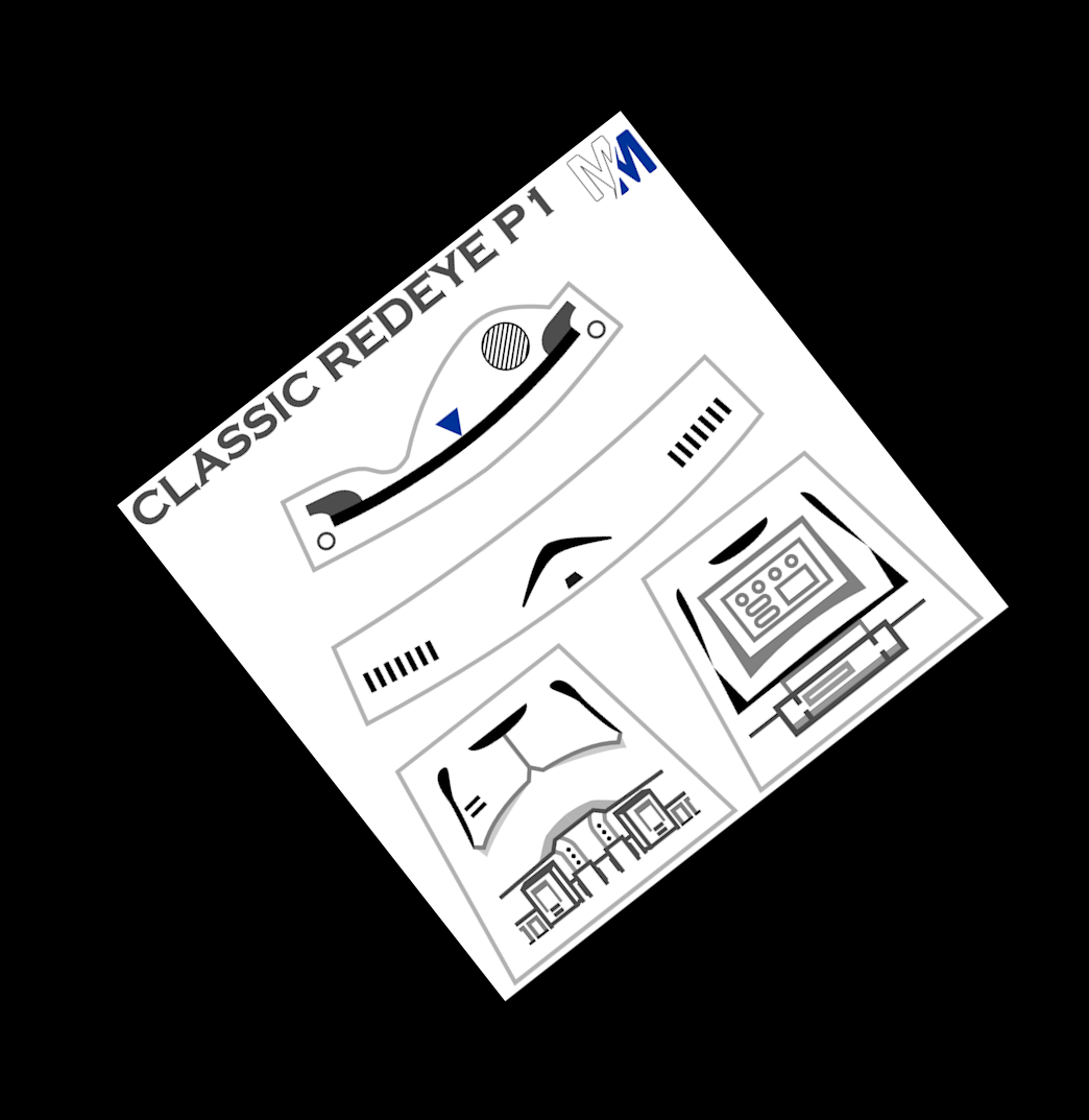 Classic Phase 1 Redeye Decals
