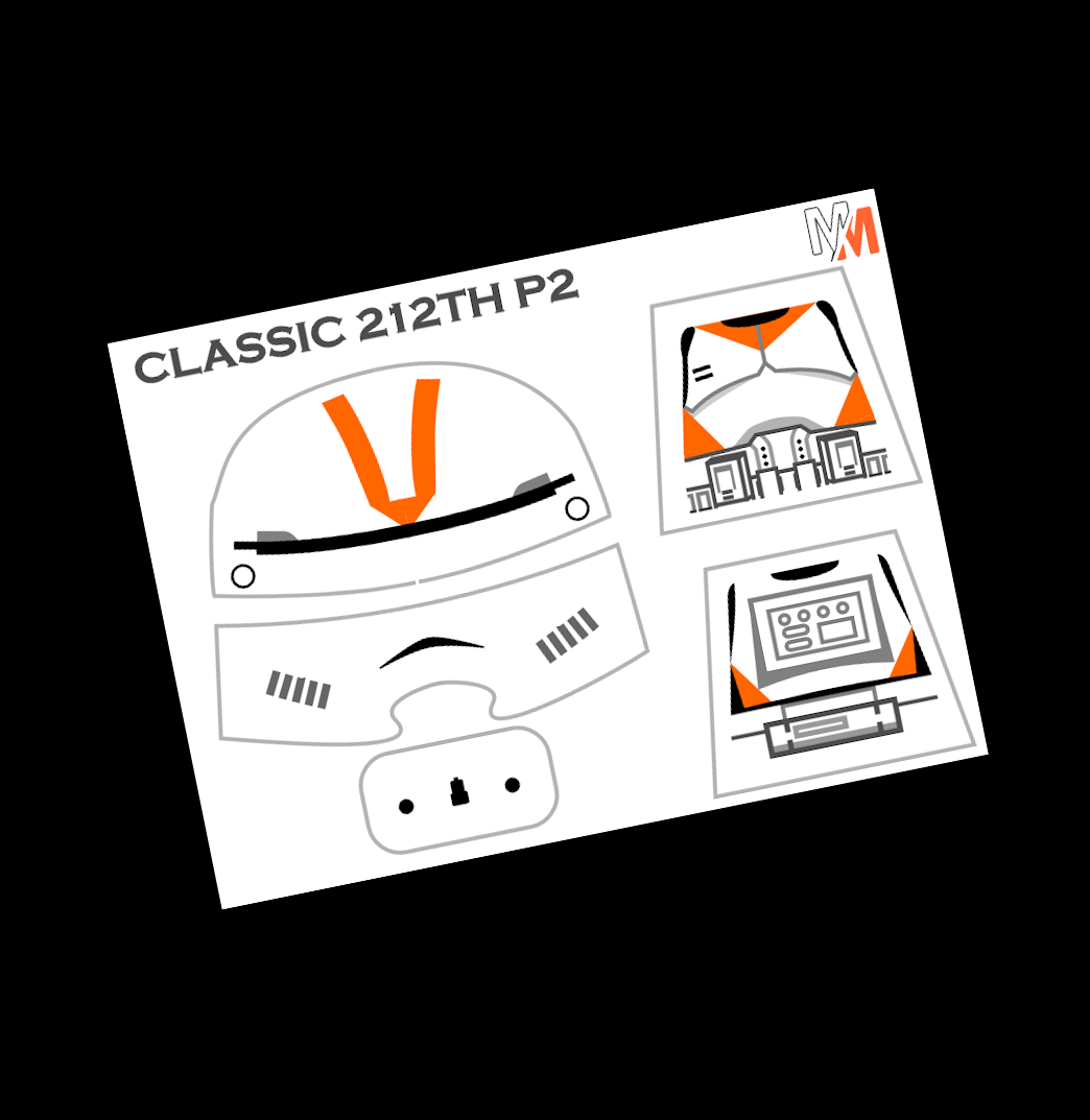 Classic Phase 2 212th Decals