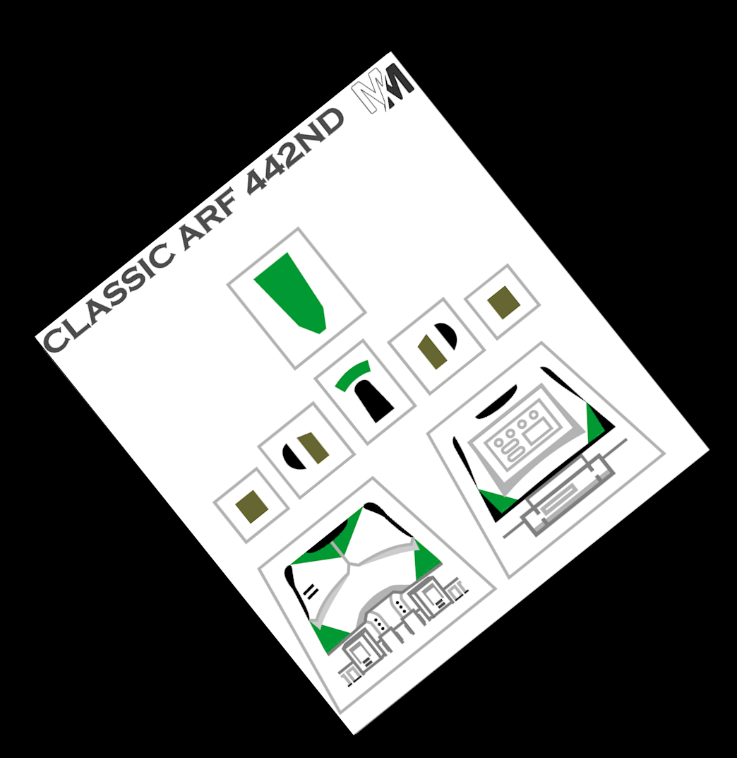 Classic ARF 442nd Decals