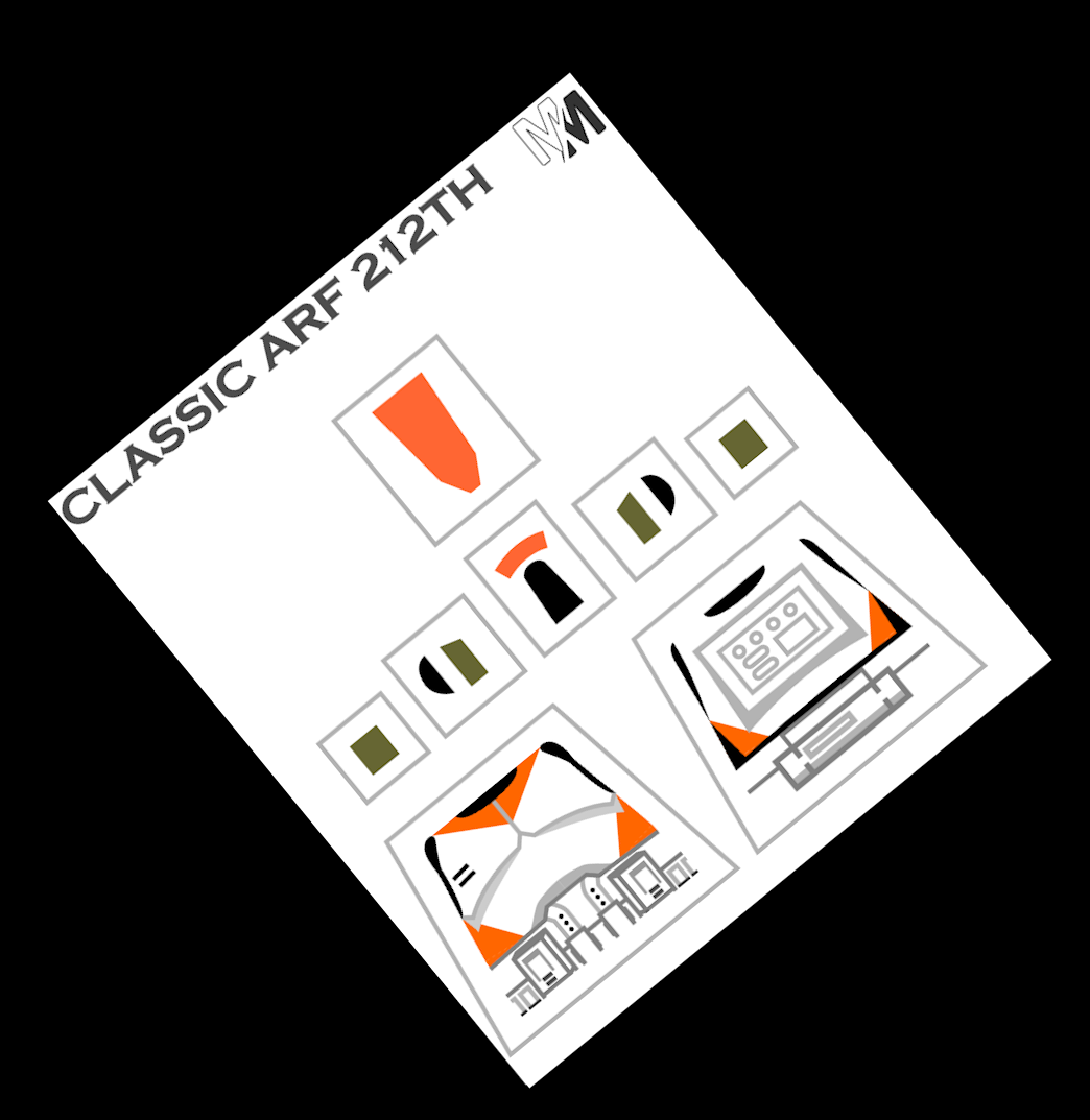 Classic ARF 212th Decals