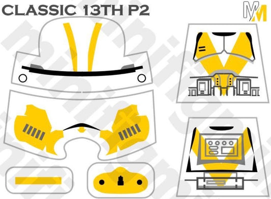 Classic Phase 2 13th Decals