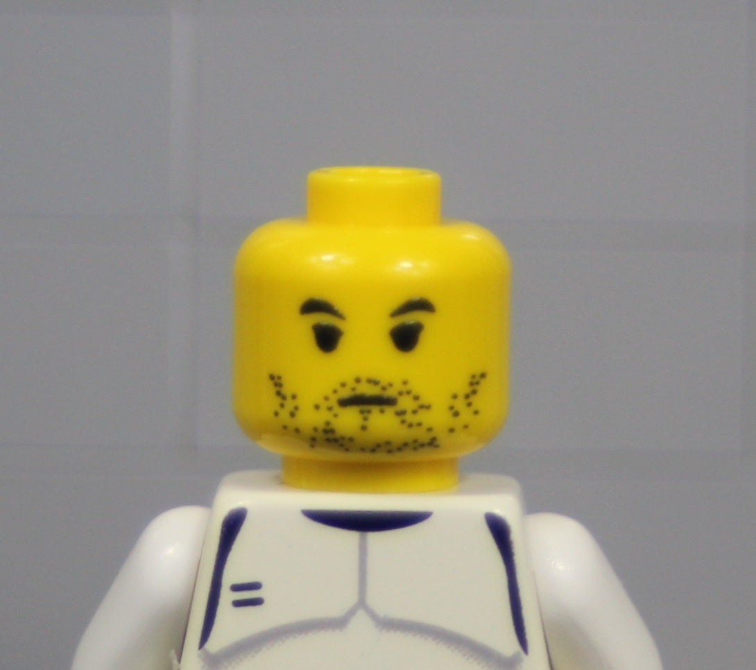 Classic Stubble Grunt Head