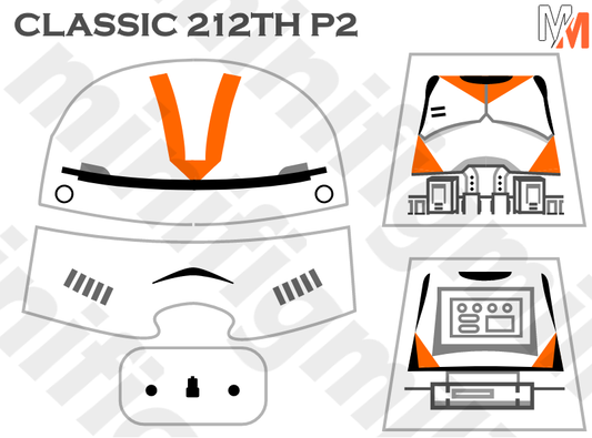 P2 Classic 212th Decals