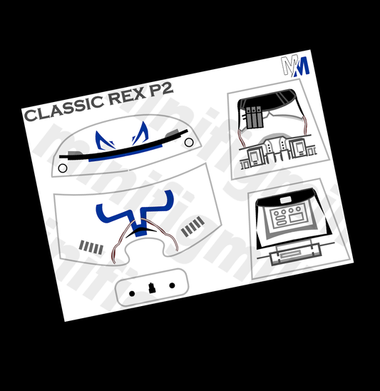 Classic Phase 2 Rex Decals