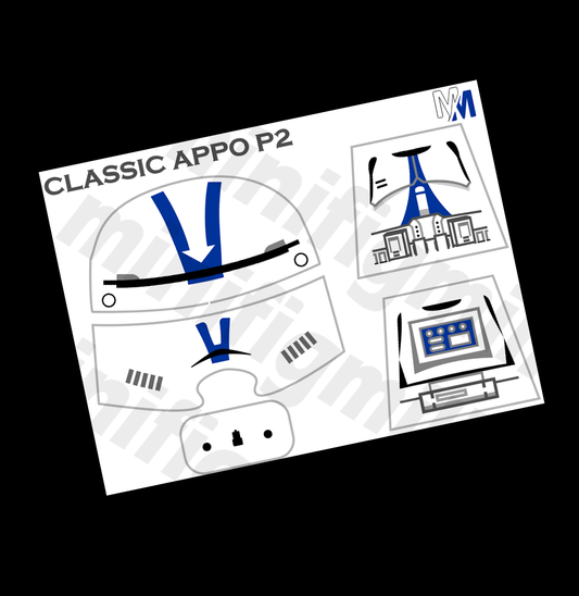 Classic Phase 2 Appo Decals