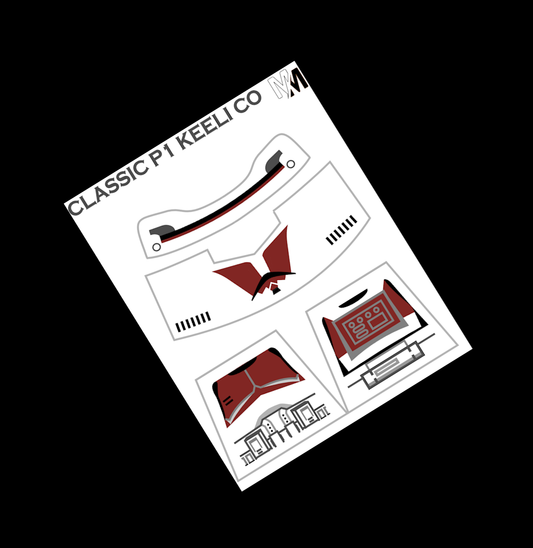 Classic Phase 1 Keeli Company Decals