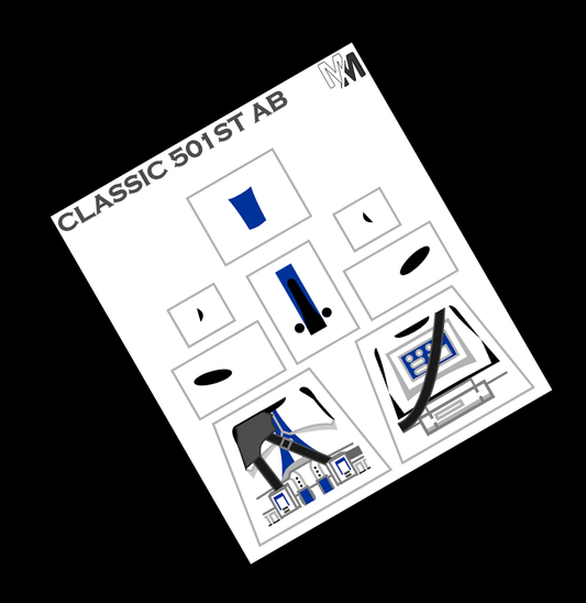 Classic 501st Airborne Decals