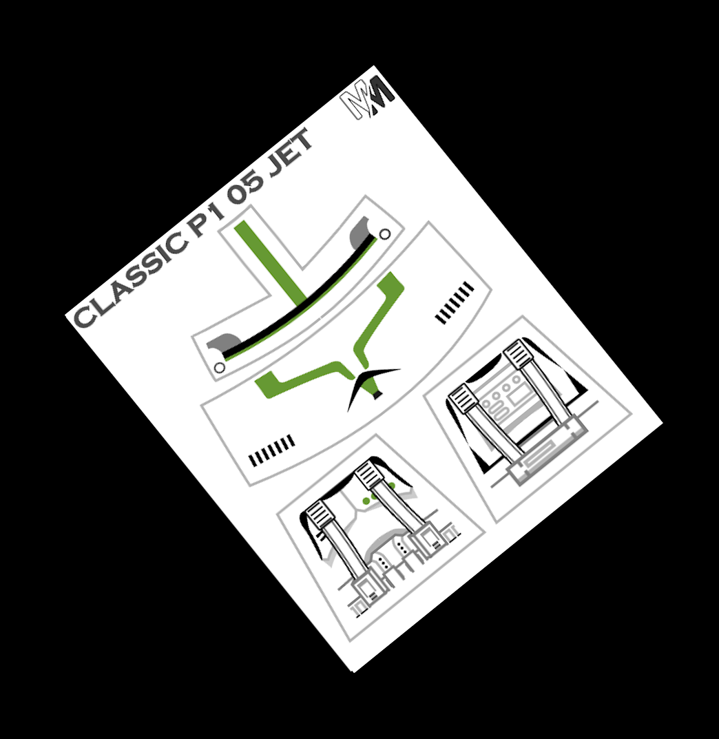 Classic Phase 1 BF2 Jet Trooper Decals