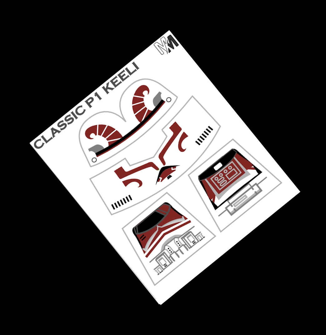 Classic Phase 1 Keeli Decals