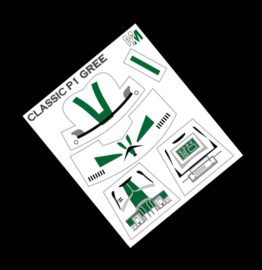 Classic Phase 1 Gree Decals
