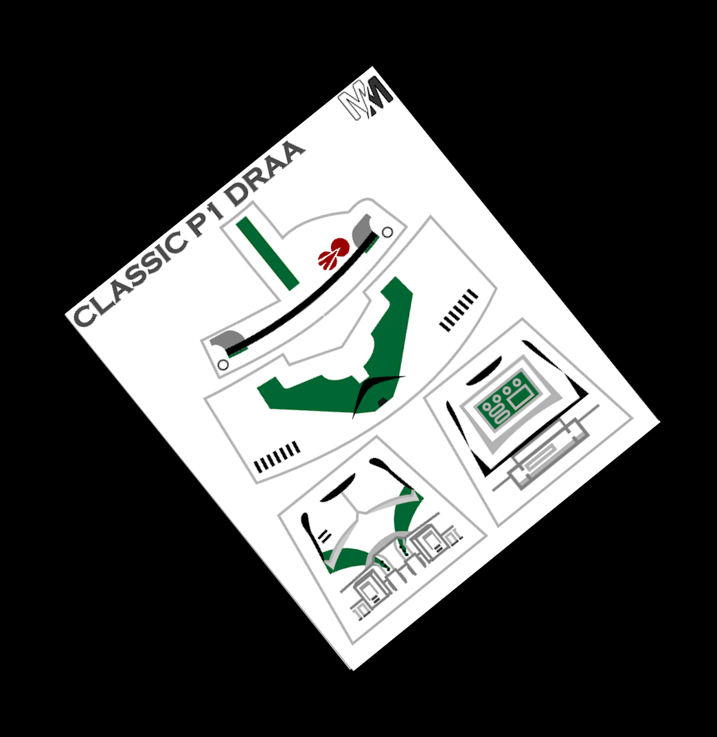 Classic Phase 1 Draa Decals