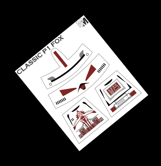 Classic Phase 1 Fox Decals