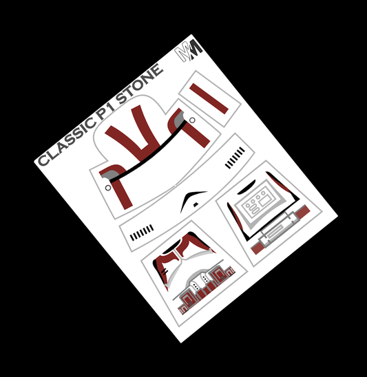 Classic Phase 1 Stone Decals