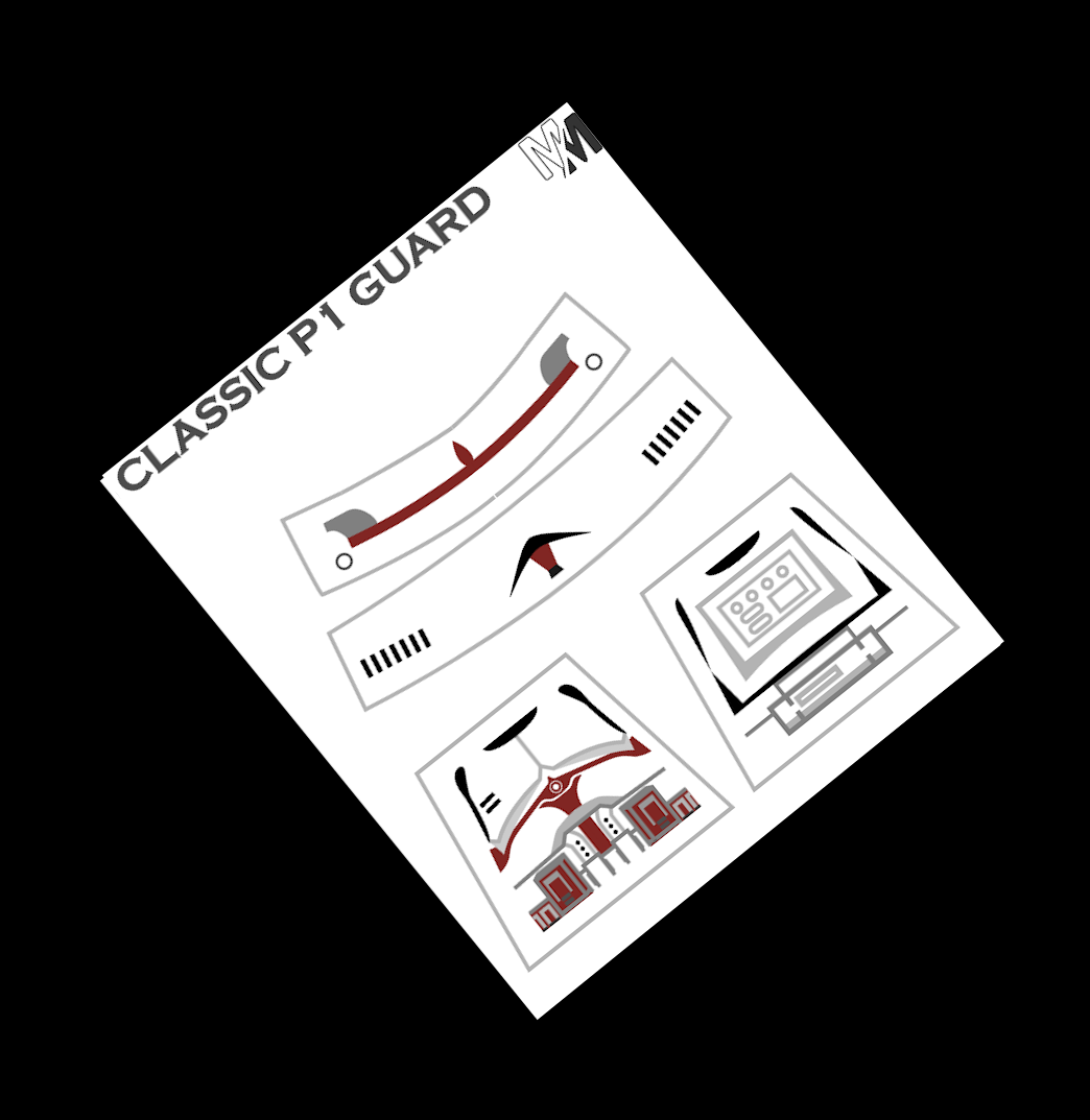 Classic Phase 1 Guard Grunt Decals