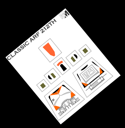 Classic ARF 212th Decals