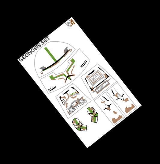 Classic Phase 1 Geonosis Sergeant Decals