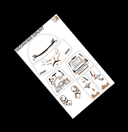 Classic Phase 1 Geonosis Grunt Decals