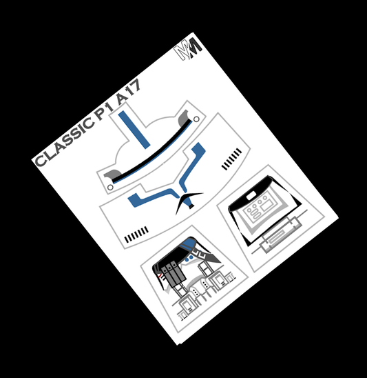 Classic Phase 1 Alpha 17 Decals