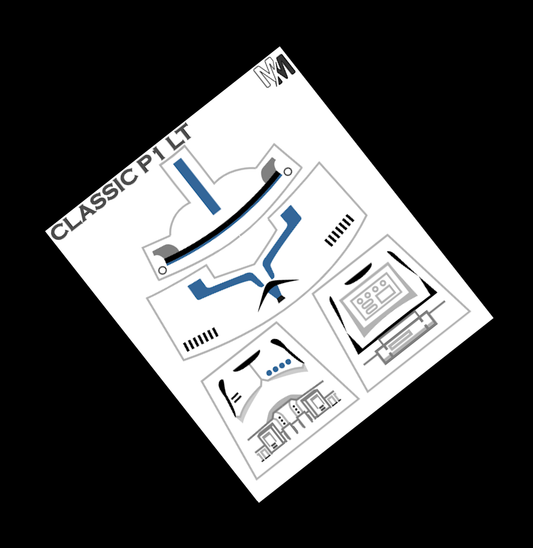 Classic Phase 1 Lieutenant Decals