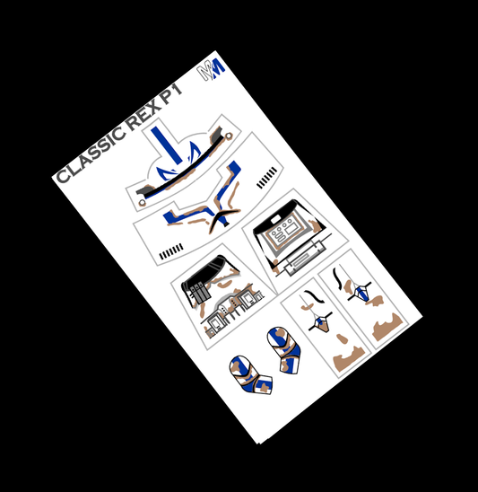 Classic Phase 1 Geonosis Rex Decals