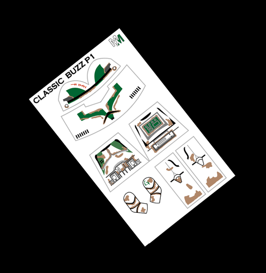 Classic Phase 1 Geonosis Buzz Decals