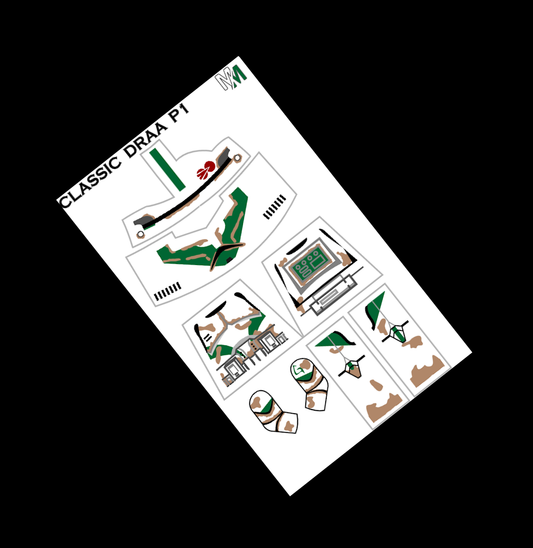 Classic Phase 1 Geonosis Draa Decals