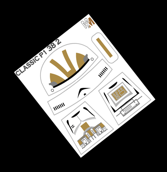 Classic Phase 1 38th (2) Decals