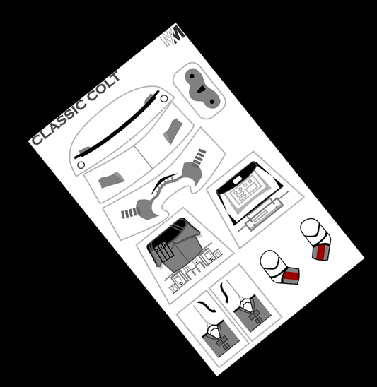 Classic P2 Colt Decals