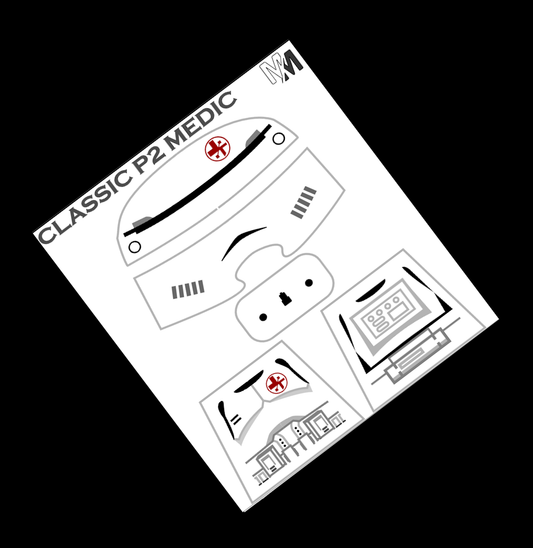 Classic P2 Medic Decals