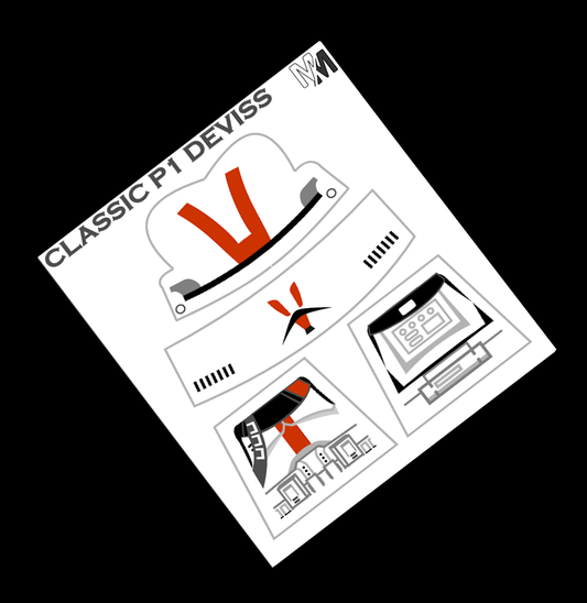 Classic P1 Deviss Decals