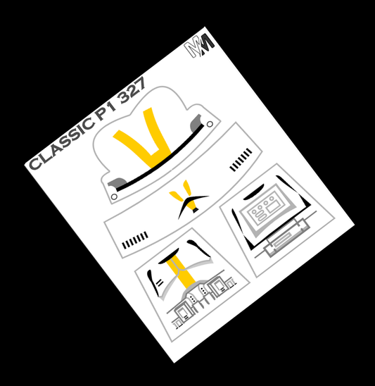 Classic P1 327th Decals