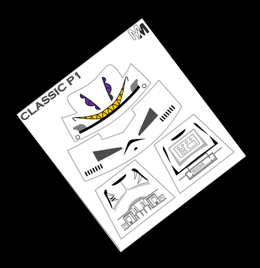 Classic P1 Squawk Decals