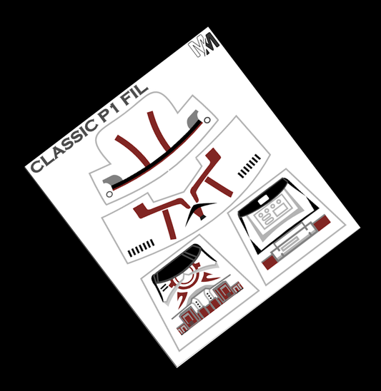 Classic P1 Fil Decals