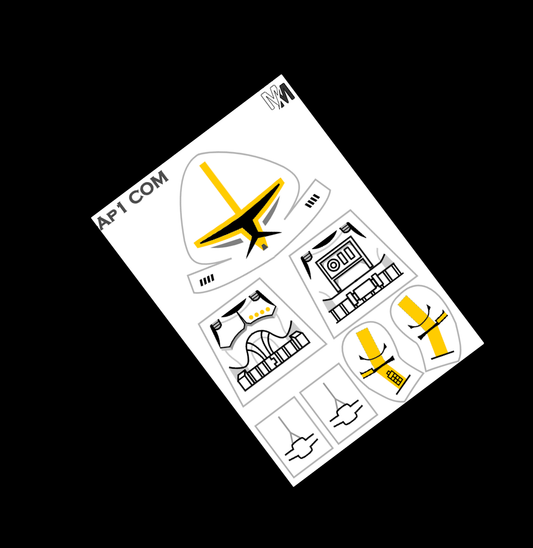 Animated P1 Commander Decals