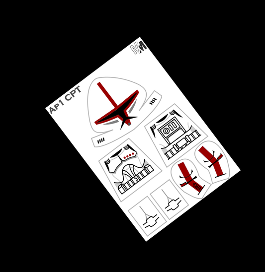 Animated P1 Captain Decals