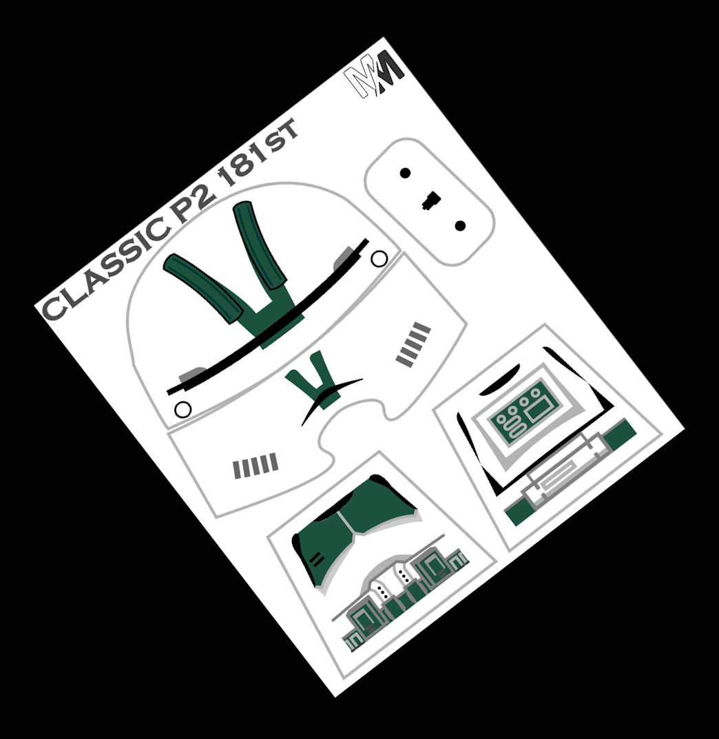 Classic Phase 2 181st Heavy Decals
