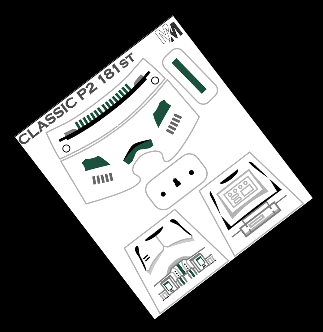 Classic Phase 2 181st Recon Decals