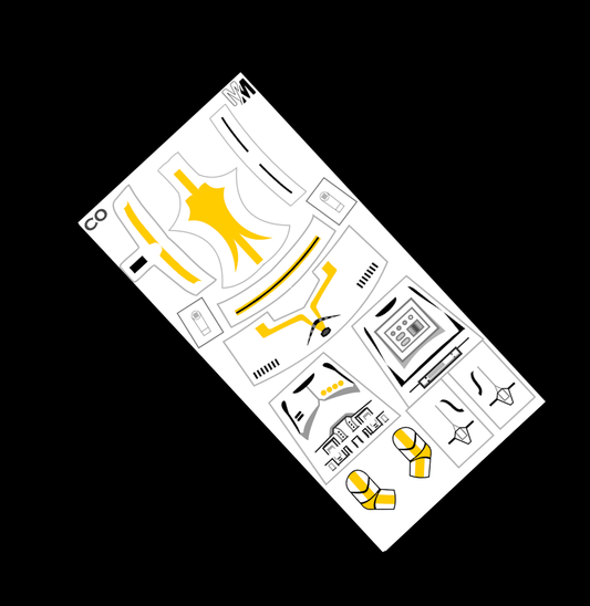 Classic Phase 1 Commander Decals